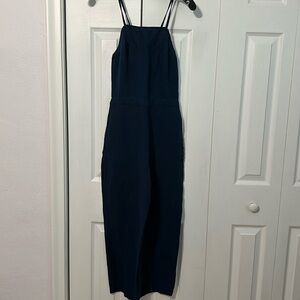 A&F Linen Crop Jumpsuit